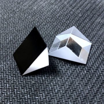 厂家批发10mm直角棱镜加工光学元件定制微小型菱镜石英玻璃镜片