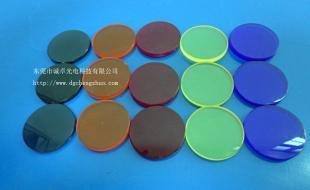 湖北湖南厂家生产有色光学玻璃,无色光学玻璃,滤光片等玻璃配件